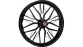 Performance Machine Wheel - Nivis - Front - Dual Disc/without ABS - Black/Contrast Cut Platinum - 21x3.5