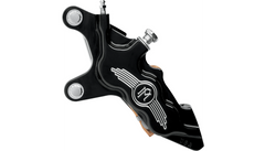Performance Machine 6 Piston Caliper - 11.5" - Left - Contrast Cut