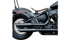 S&S Cycle Slash Cut Mufflers - 50 State - Black