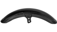 Saddlemen Front Fender - Carbon Fiber/Gloss - Softail/Dyna