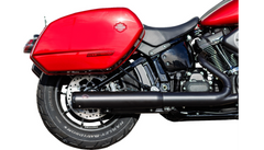 S&S Cycle Grand National Slip-On Muffler - 50 State - 4" Black - M8 Softail