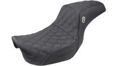Saddlemen Pro Series SDC Performance Seat - w/o Backrest - Lattice Stitch/Lumbar Gripper - FLD/FXD '06-'17
