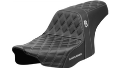 Saddlemen Pro Series SDC Performance Seat - Silver Stitching - w/o Backrest - FLT/FLH '23-'24