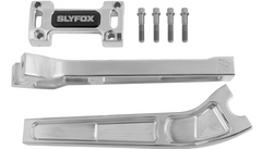 SLYFOX Handlebar Riser Kit - Pullback - 1" Clamping - 10" Rise - Raw
