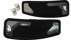 SLYFOX Mini Floorboards - Black Anodized - Male Mount