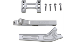 SLYFOX Handlebar Riser Kit - Pullback - 1" Clamping - 8" Rise - Raw