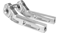 SLYFOX Handlebar Riser Kit - Pullback - 1" Clamping - 8" Rise - Raw