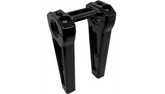 SLYFOX Handlebar Riser Kit - Straight - 1" Clamping - 6" Rise - Black