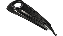 Saddlemen Carbon Fiber Dash Panel For Touring Models - Center Fill - Carbon Fiber/Gloss