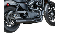 S&S Cycle 2:1 Black Exhaust for '07-'13 XL