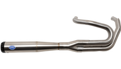 S&S Cycle 2-into-1 Superstreet Exhaust System - 50 State - M8 Softail - Stainless Steel