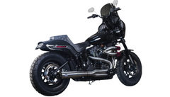 S&S Cycle 2-into-1 Superstreet Exhaust System - 50 State - M8 Softail - Stainless Steel