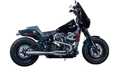 S&S Cycle 2-into-1 Superstreet Exhaust System - 50 State - M8 Softail - Stainless Steel