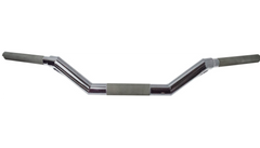TRASK 1-1/4" V-Line Handlebar - Moto - Chrome