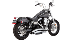 Vance and Hines 2-into-2 Big Radius Exhaust System - Chrome