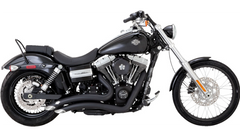 Vance and Hines 2-into-2 Big Radius Exhaust System - Matte Black