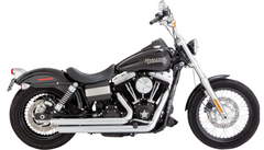 Vance and Hines Big Shots Staggered Exhaust System - Chrome