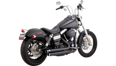 Vance and Hines Big Shots Staggered Exhaust System - Matte Black
