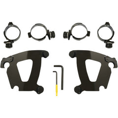 Memphis Shades Road Warrior Mounting Kit - Black - Fxfb