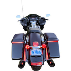 Custom Dynamics Genesis® 4 Red Ring Led Turn Signal Inserts