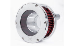 Feuling Parts Air Cleaner - Ba Series - Clear Cover - Red Filter - M8