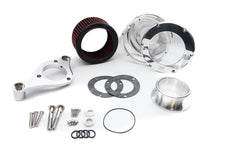 Feuling Parts Air Cleaner - Ba Series - Clear Cover - Red Filter - M8