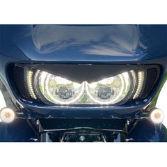Custom Dynamics Genesis® 4 Dynamic Led Road Glide® Vent Inserts Amber/White