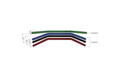 Thrashin Supply Aggressive Mid Bend Bar - Chrome