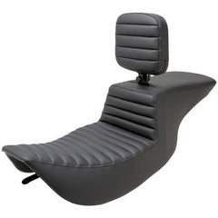 Saddlemen *New* Tour Step Up Seat - Rider Backrest - Tuck-N-Roll - Flhr/Flhx '97-'07