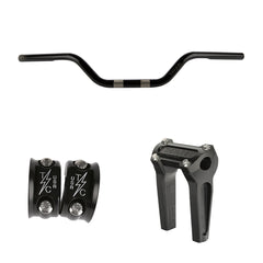 Thrashin Supply Bars, Risers, & Perch Clamp Kit - Mid Bend Bars