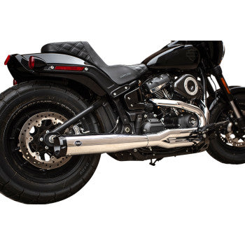 SuperStreet 2:1 50 State Exhaust System '18+ Softail - Chrome