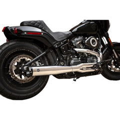 S&S Cycle Superstreet 2:1 50 State Exhaust System '18+ Softail - Chrome
