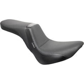 Le Pera Daytona 2-Up Seat - Without Backrest - Basketweave - Black - Softail