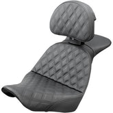Saddlemen 2018-2020 Low Rider Fxlr/Fxlrs, Sport Glide Flsb Explorer™ Ls Seat With Driver'S Backrest