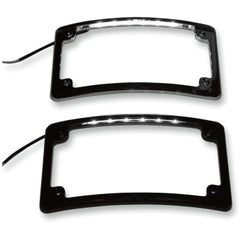 Custom Dynamics Radius License Plate Mount & Led License Plate Frame Kit