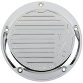 Thrashin Supply Finned 5 Hole Derby Cover - M8 Bagger (Chrome)