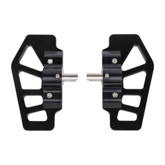 Thrashin Supply Apex Mini Floorboards - Black - Dyna, Sportster, Fxr, Softail