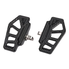 Thrashin Supply Apex Mini Floorboards - Black - Dyna, Sportster, Fxr, Softail