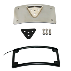 Custom Dynamics Radius License Plate Mount & Led License Plate Frame Kit