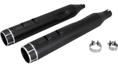 Vance And Hines 4.5" Torquer 450 Slip-On Mufflers For Fl - Machine Cut