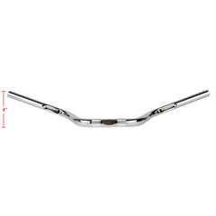 Thrashin Supply High Bend Bars - Chrome