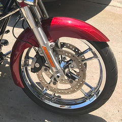 Klock Werks Tire Hugger Front Fender Fit Kit For H-D 2014-2023 Touring Models