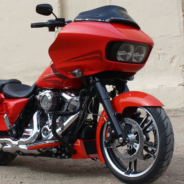 TIRE HUGGER FRONT FENDER FIT KIT FOR H-D 2014-2022 TOURING MODELS