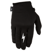 Thrashin Supply Stealth Glove - Leather Palm - (With Bolt Middle Finger)