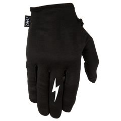 Thrashin Supply Stealth Glove - Leather Palm - (With Bolt Middle Finger)