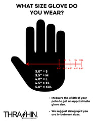 Thrashin Supply Stealth Glove - Black/Red