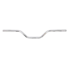 Thrashin Supply Bagger Handlebars & Risers Aggressive Mid Bend Bar - Chrome