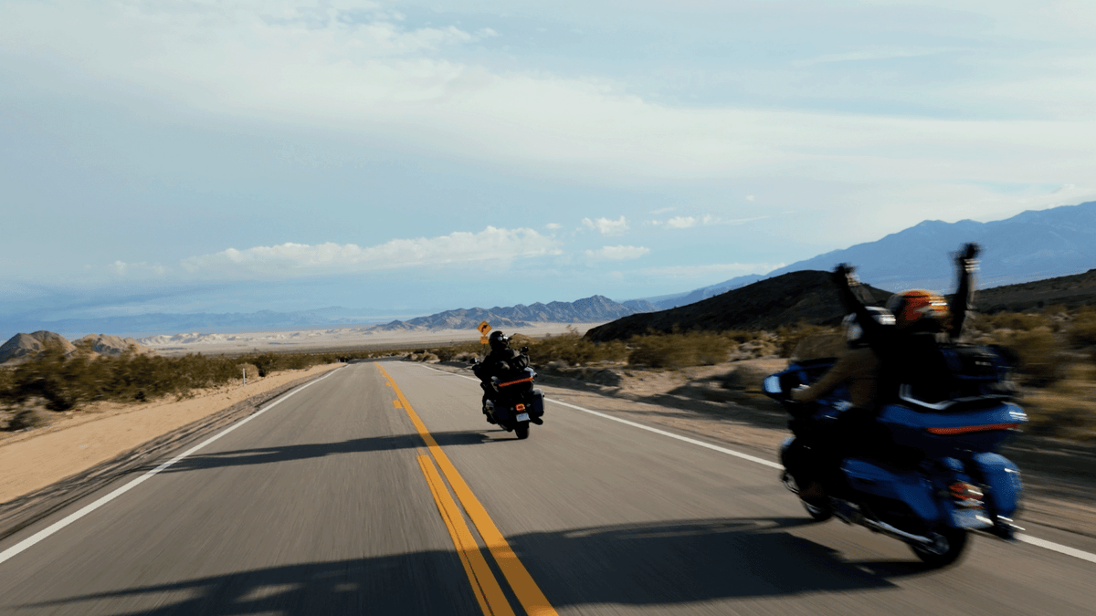 Riding to the Best View in Death Valley