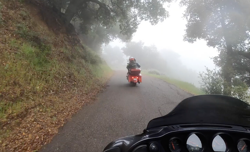 The Ride up to Figueroa Mountain