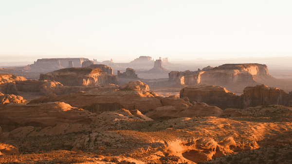 Camping above Monument Valley riding to Sturgis 2025!